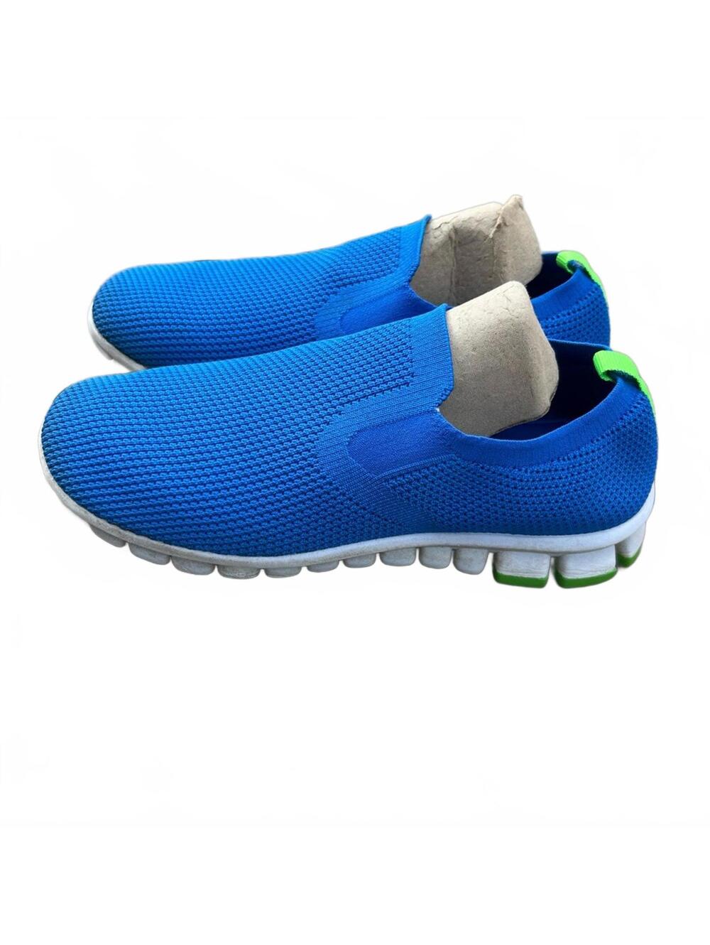 NoSox EDDY Jr Boys Lightweight Slip-on Sneakers | Kentucky Blue | Size US 7
